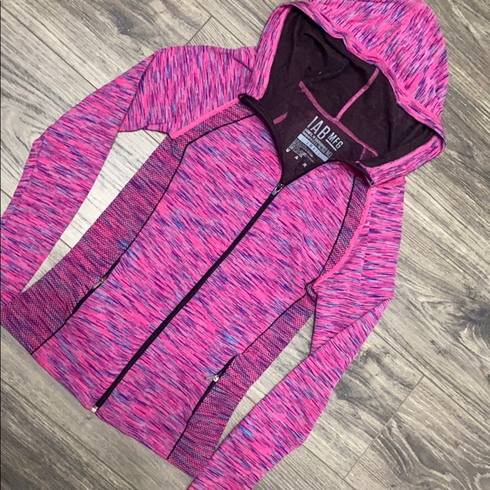 IAB running jacket with hood